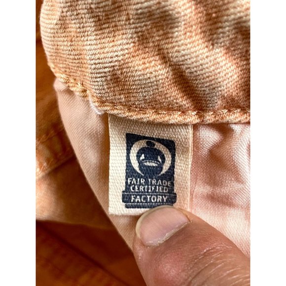 Universal Thread Women's Jeans Shorts Vintage Midi Cotton Mid Rise Peach SZ 0/25 - Picture 14 of 14